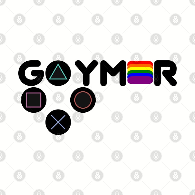 Gaymer: Light Shirt by MiamiTees305