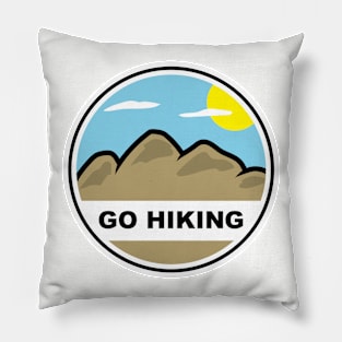 Go Hiking Pillow