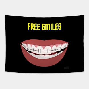 free smiles Tapestry