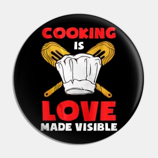Cooking Is Love Pin