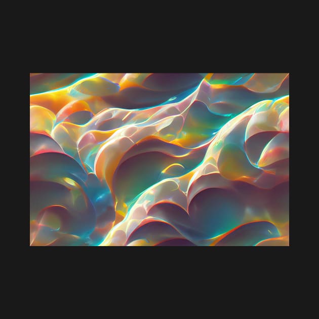 Holographic Distorted Glass Waves by newdreamsss