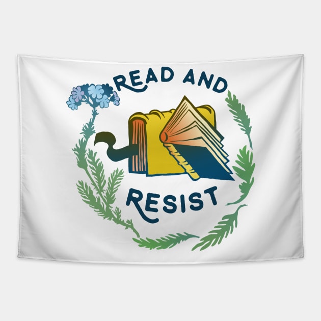 Read And Resist Tapestry by FabulouslyFeminist