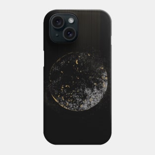 Mystic Moon Maze in Gold Phone Case