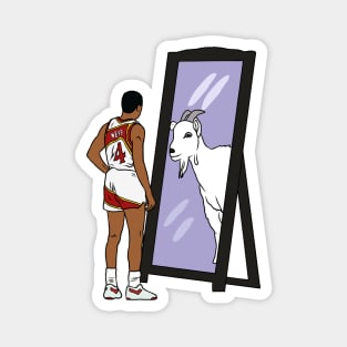 Spud Webb Mirror GOAT Magnet