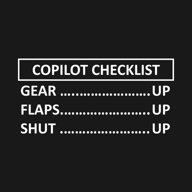 Copilot checklist Shut Up by juliascornershop