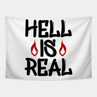 Hell Is Real Tapestry