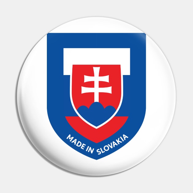 Slovakian flag sticker Pin by scotmccormack