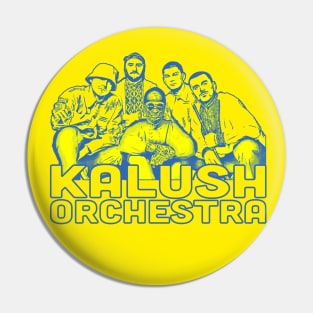 Kalush Orchestra Ukrainian Band Pin