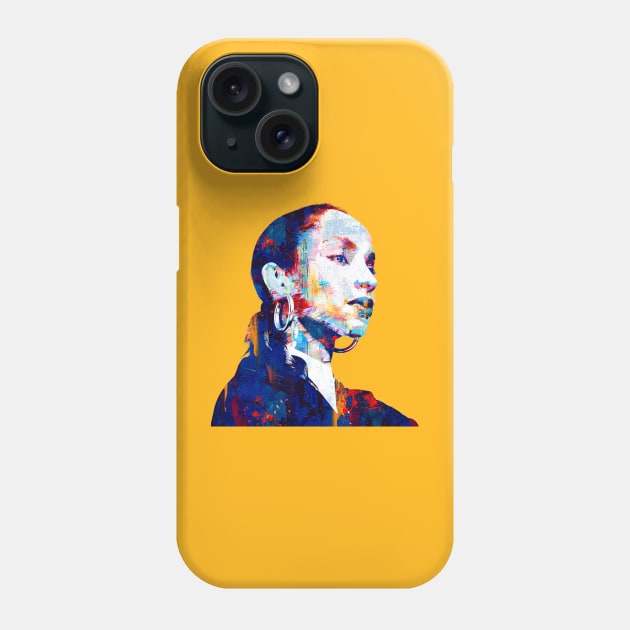 Sade Abstract Paintings Phone Case by AnKa Art