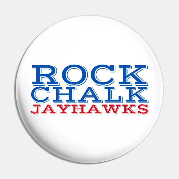 Rock Chalk Jayhawks Pin by EMP