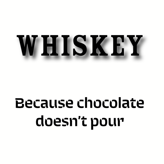 Whiskey: Because chocolate doesn’t pour by Old Whiskey Eye