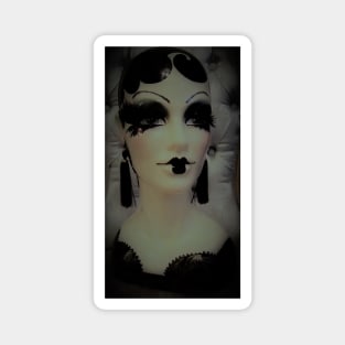 french flapper art deco model mannequin Magnet