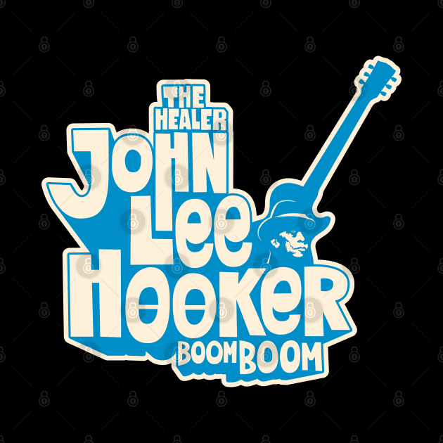 John Lee Hooker 'The Healer' Shirt - Delta Blues Collection by Boogosh