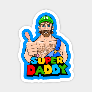 Super Daddy Thumbs Up Magnet