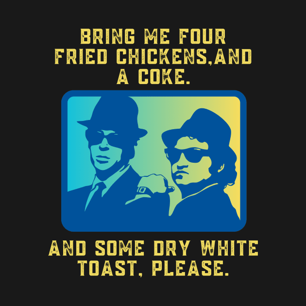 4 fried Chickens by KramerArt