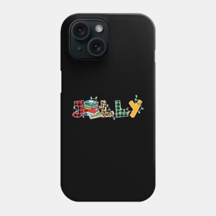 Jolly Reading books Phone Case