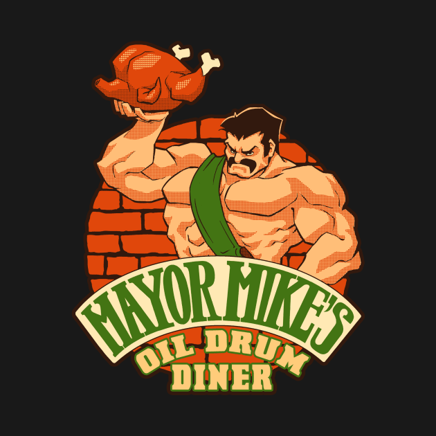 Mayor Mike's Diner by CoinboxTees