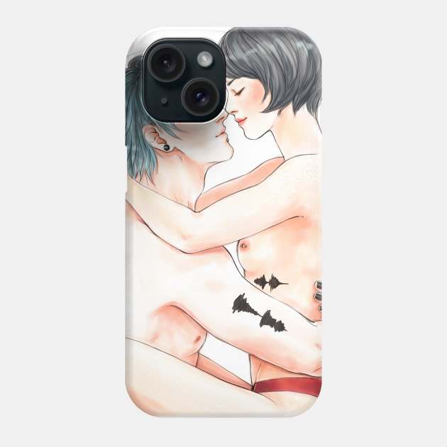 I love you / Aishiteru Phone Case by PandaCapuccino