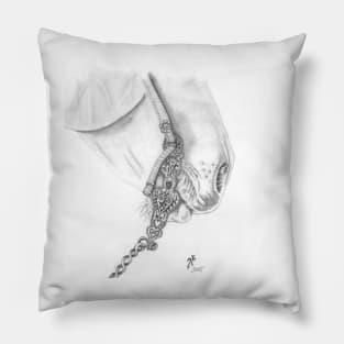 Horse and Bridle Pillow