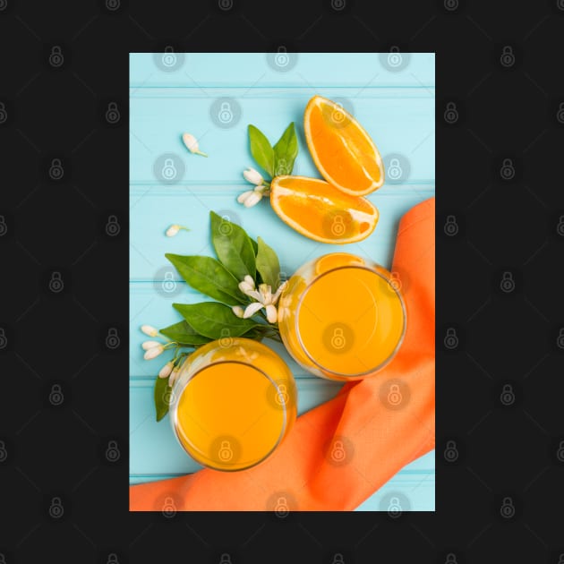 Freshly squeezed orange juice by homydesign