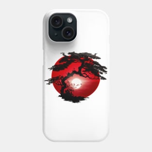 Bonsai World, Bonsai Tree Red Dawn Phone Case