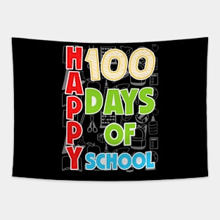 100th Day of School Teachers Kids Child Happy 100 Days Tapestry