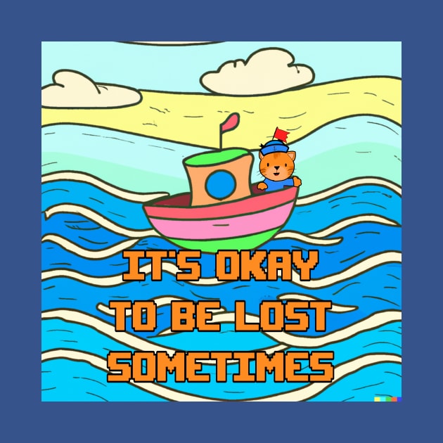 It's okay to be lost sometimes by Liminalclothing