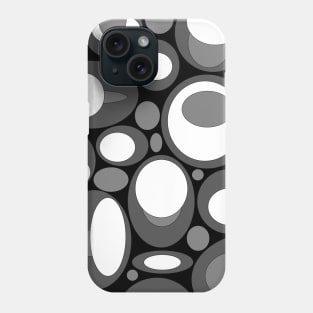 grey background eggs Phone Case