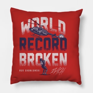 Rob Gronkowski Tamba Bay World Record Broken Pillow