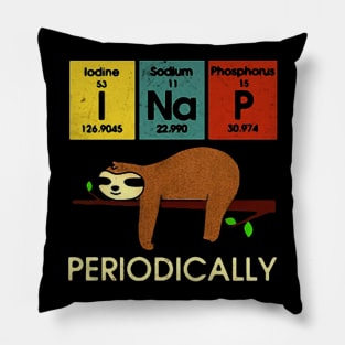 Awesome Science sloth I nap periodically Pillow