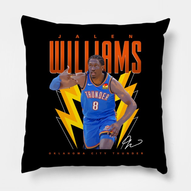 Jalen Williams Pillow by Juantamad