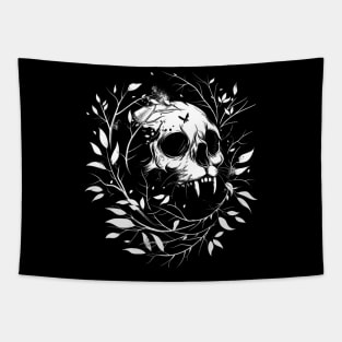 Cat Skull Shirts Tapestry