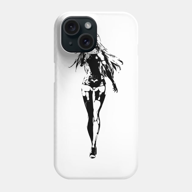 Weathered Nier Automata a2 Phone Case by TortillaChief