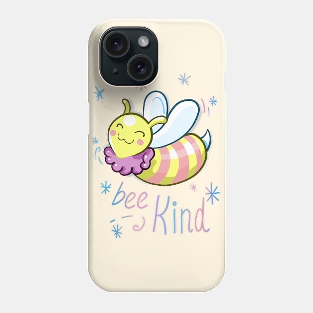 BEE KIND <3 Phone Case by rocktheshirt