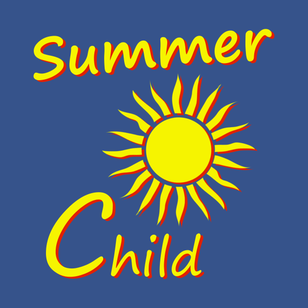 Summer child, season summer by SpassmitShirts