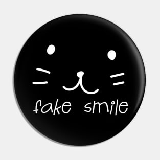 fake SMILE Pin