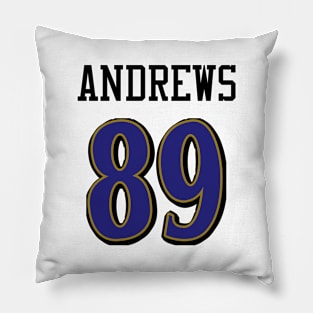 Baltimore Ravens Andrews 89 American Football Pillow