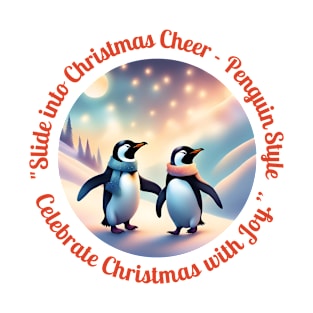 "Penguin Pals Parade: A Chilly Christmas Bash!" T-Shirt