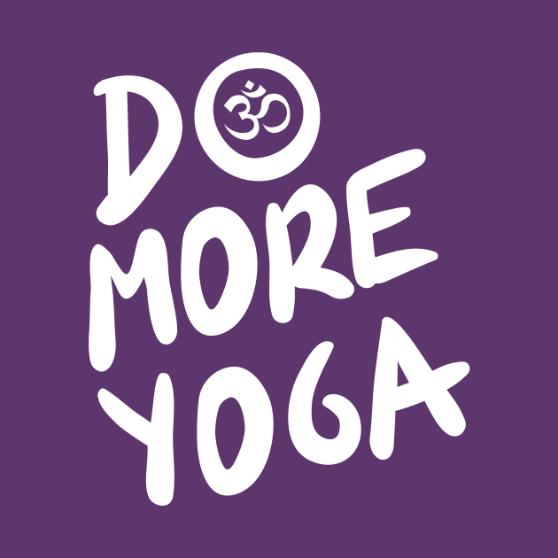 Do more yoga (white) by nektarinchen