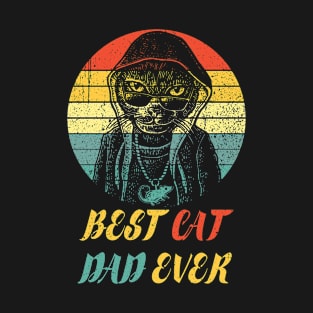 Best Cat Dad Ever Club 9 T-Shirt