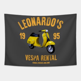 Leonardo's Vespa Tapestry