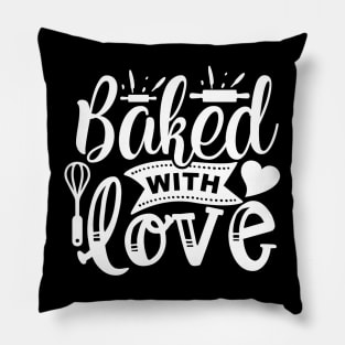 Baked with love Pillow