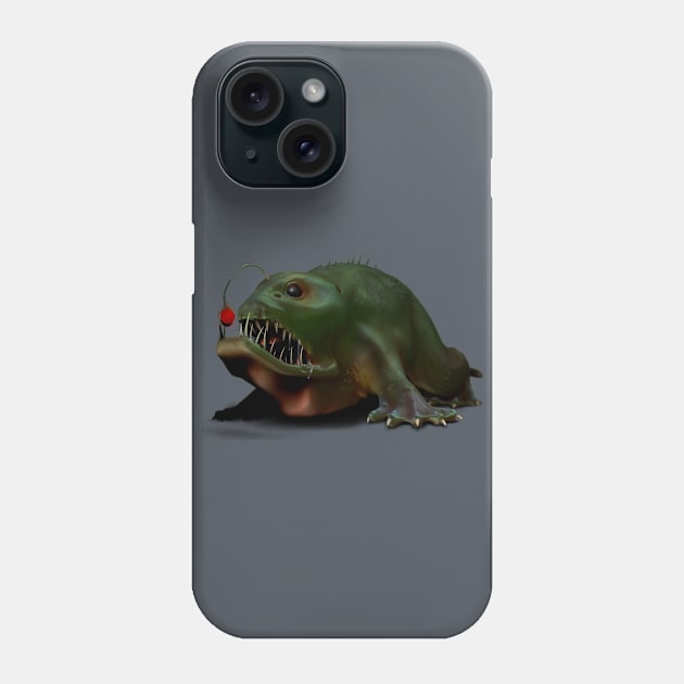 Angler Newt Phone Case by roosh