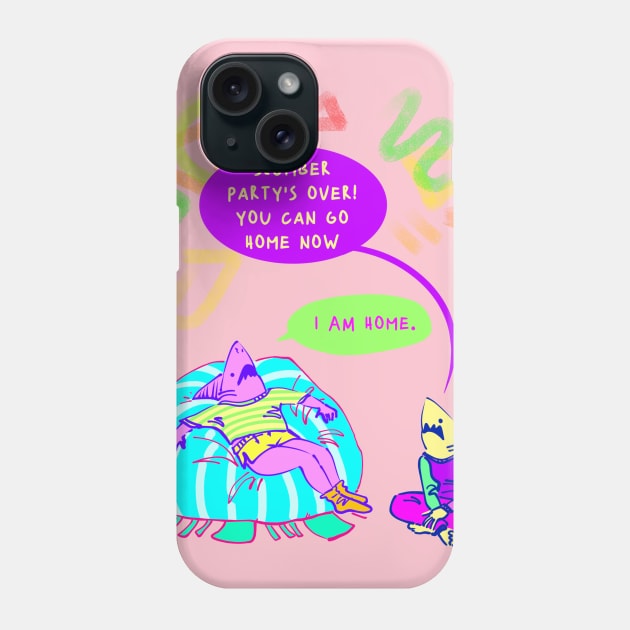 Slumber Party Phone Case by rapidpunches