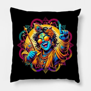 T shirt for Happy Holi festival celebration 10 Pillow