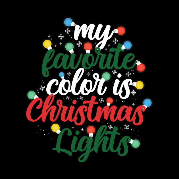 My favorite color is Christmas lights by safi$12