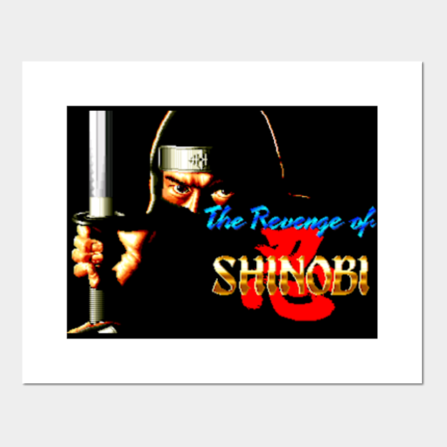 Ninja S Vengeance The Revenge Of Shinobi Posters And Art Prints Teepublic