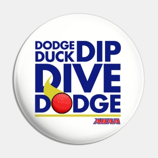 Five D's of Dodgeball Pin