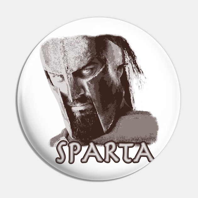 Spartan Warrior Pin by Urbanic