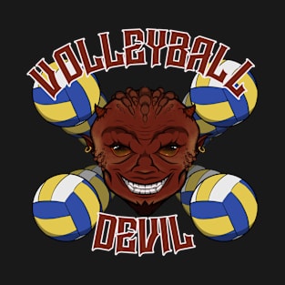 Volleyball Devil T-Shirt